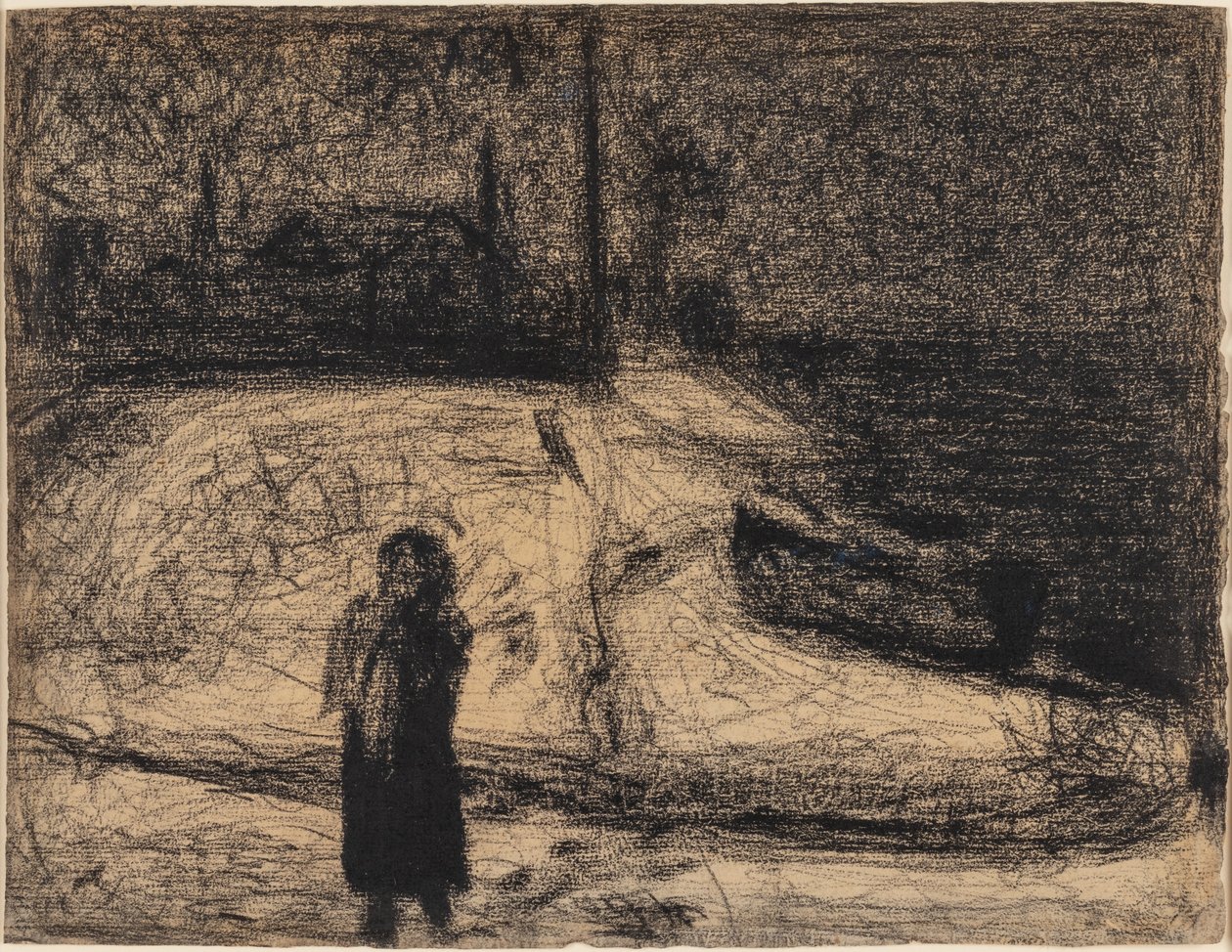 The Zone (kaupungin muurien ulkopuolella) tekijältä Georges Seurat