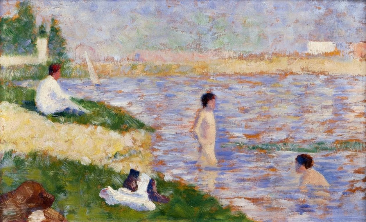 Une baignade à Asnières tekijältä Georges Seurat