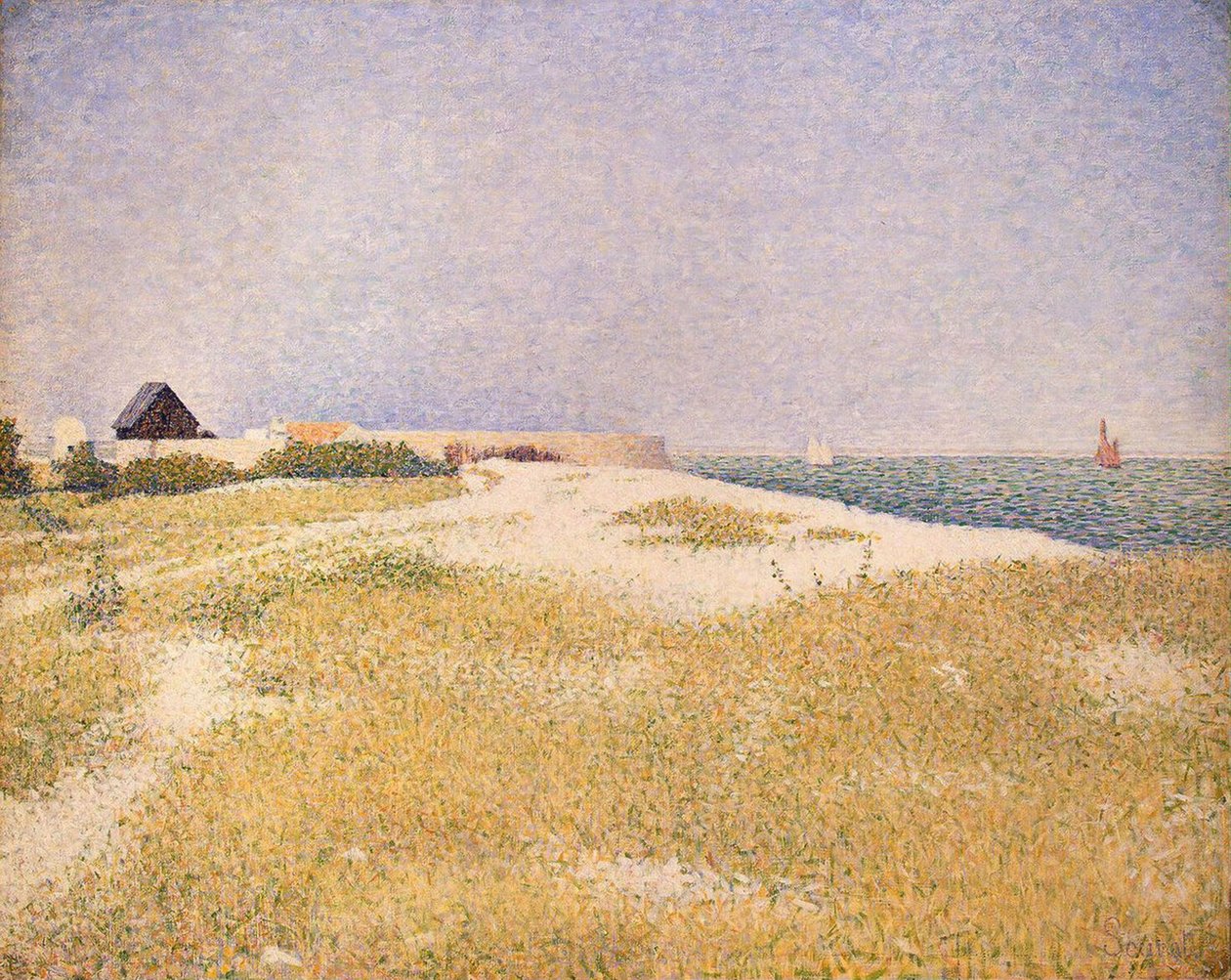 Näkymä Fort Simsonista, 1885 tekijältä Georges Seurat