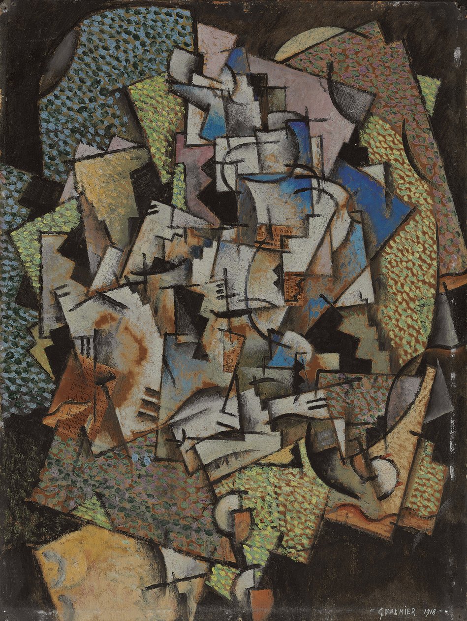 Sävellys, 1918 tekijältä Georges Valmier
