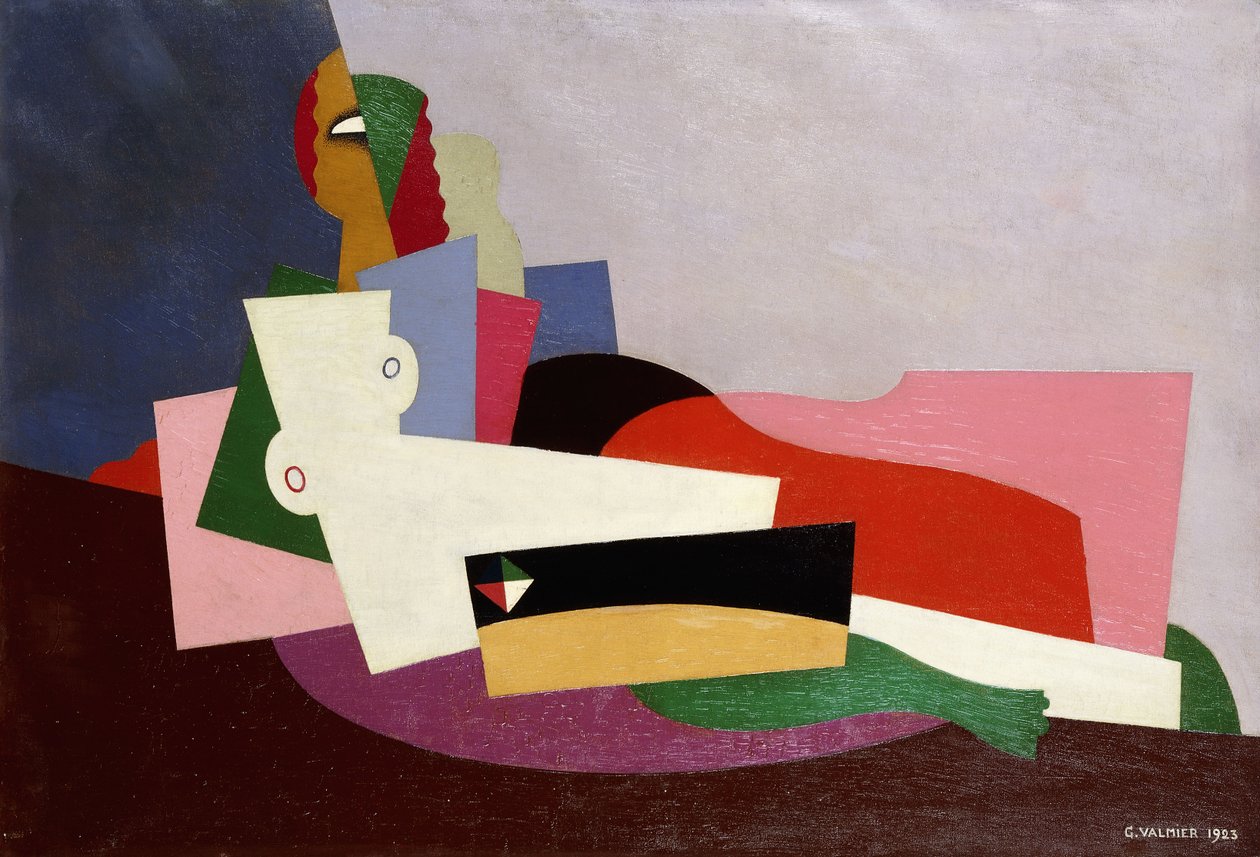 Alaston makuuasentoon, 1923 tekijältä Georges Valmier