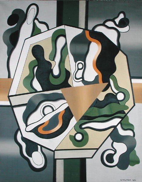 Viisi aistia, 1931 tekijältä Georges Valmier