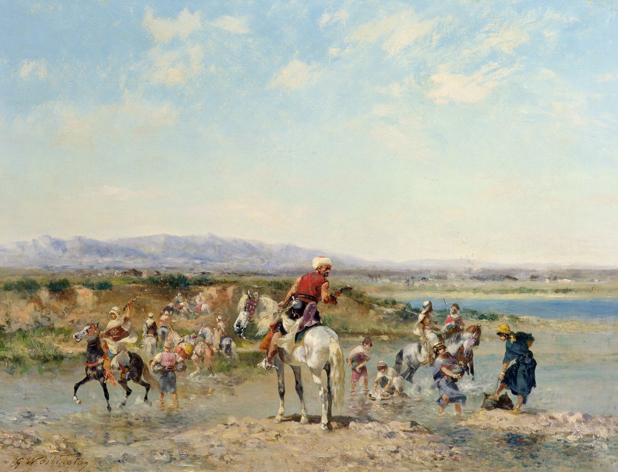 Arabit keitaassa tekijältä Georges Washington