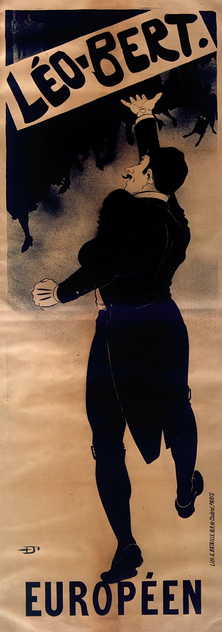 Leo-Bert. Eurooppalainen, 1895. tekijältä Georges de . Feure