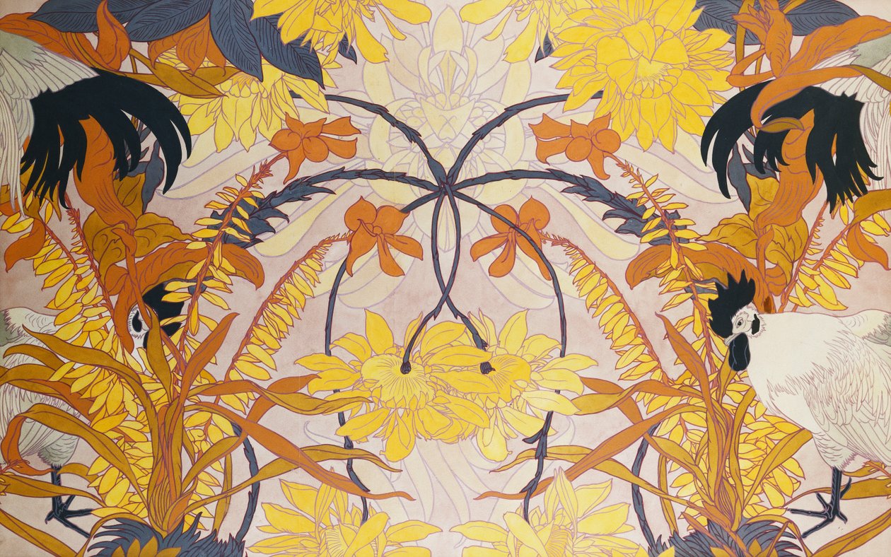 Kukko; Le Coq tekijältä Georges de Feure