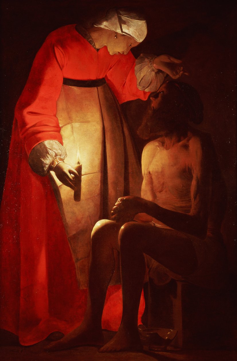 Hänen vaimonsa pilkannut työtä tekijältä Georges de La Tour
