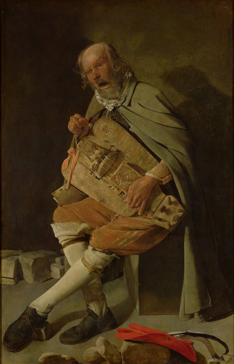 Hurdy Gurdy Player, 1620-luku tekijältä Georges de La Tour
