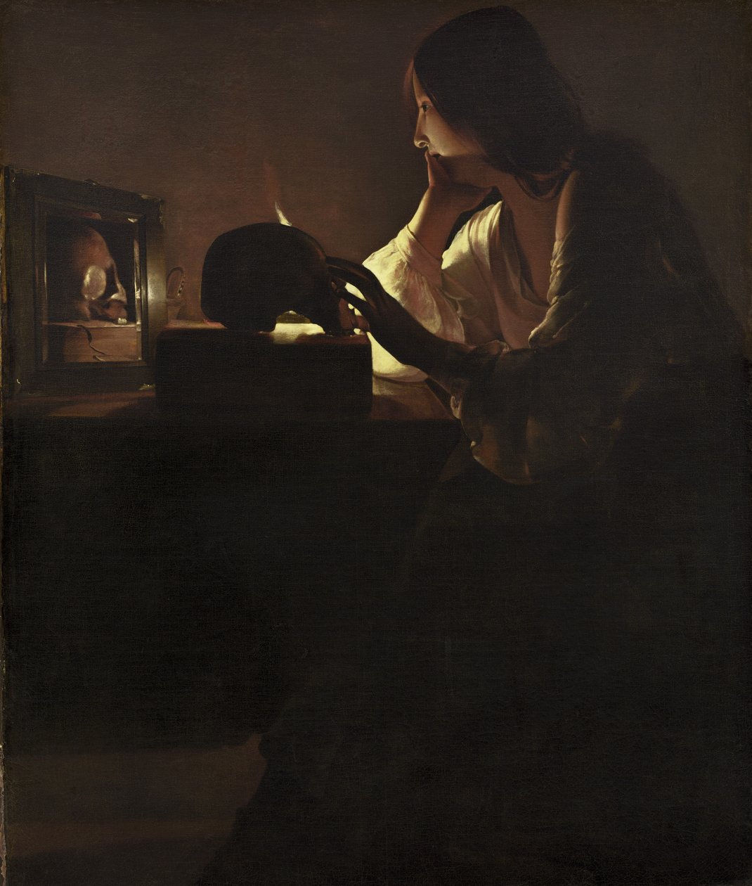 Katuva Magdalena, 1635-40 tekijältä Georges de La Tour