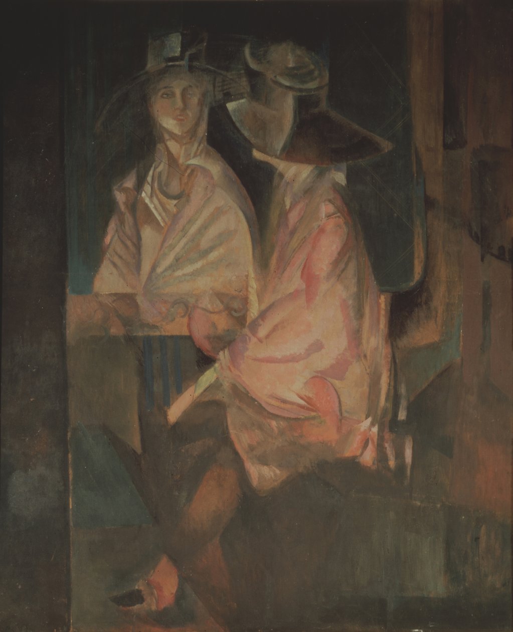 Näyttelijä Alisa Koosen muotokuva 1889-1974 tekijältä Georgy Bogdanovich Yakulov