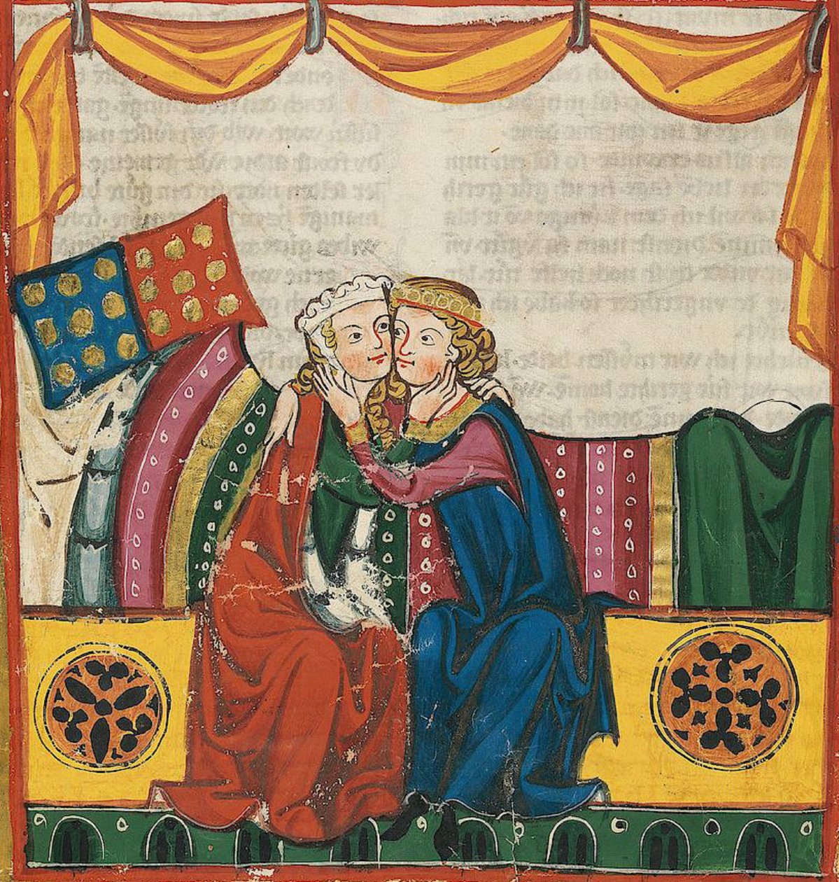 Hugo von Werenwag, Codex Manesse, 1305-15 (42640388224). tekijältä Georgia Levan Ramishvili from Tbilisi
