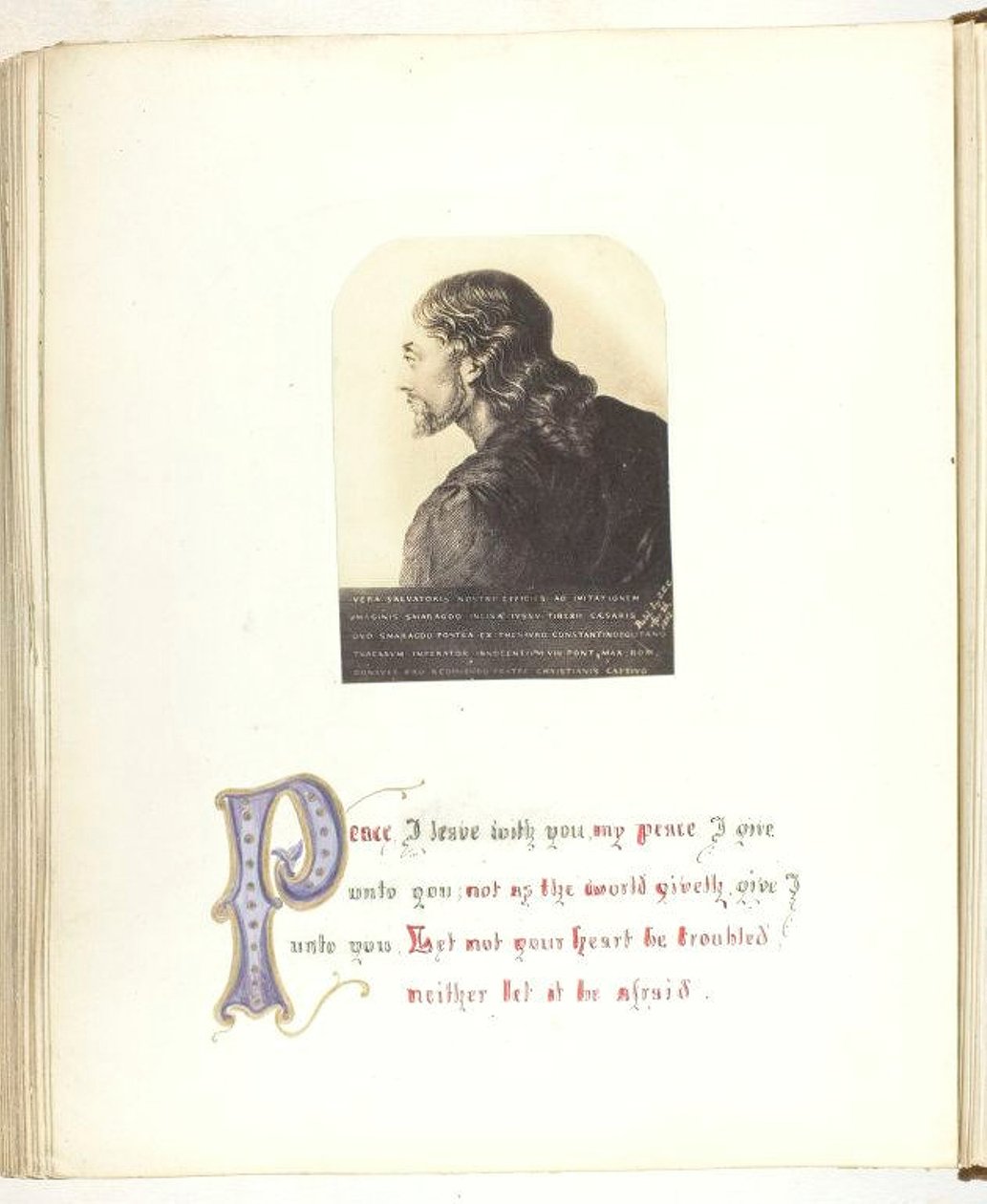 Nimetön [kuvitus Jeesuksesta raamatullisella lainauksella], 185568. tekijältä Georgina Cowper