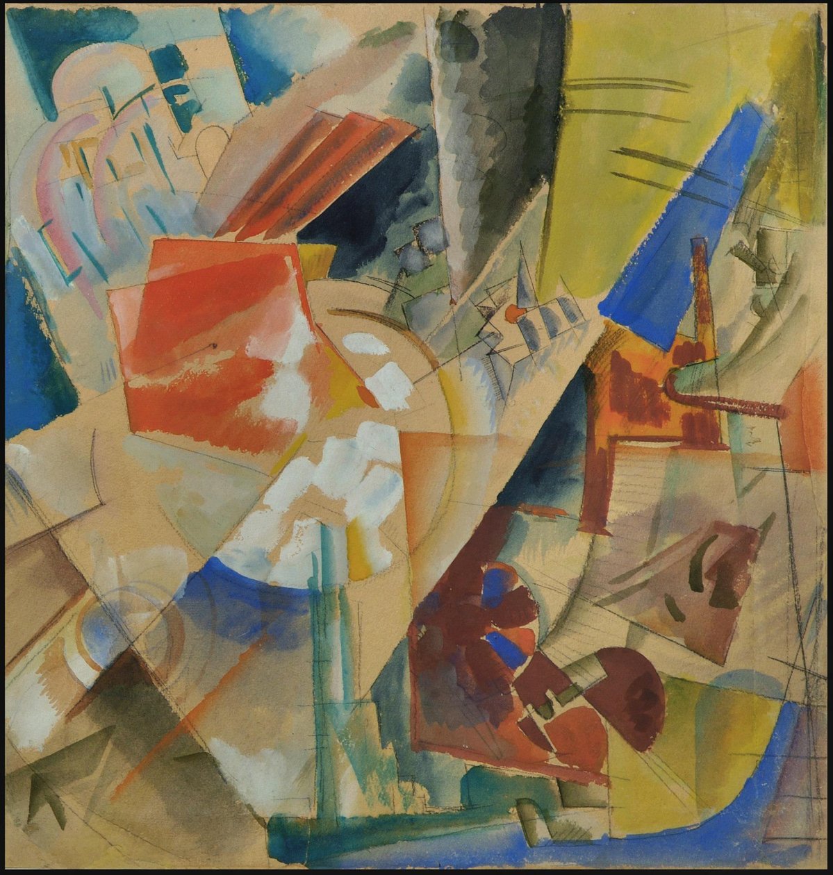 Rakentava sävellys, 1919. tekijältä Georgy Alexandrovich Echeistov