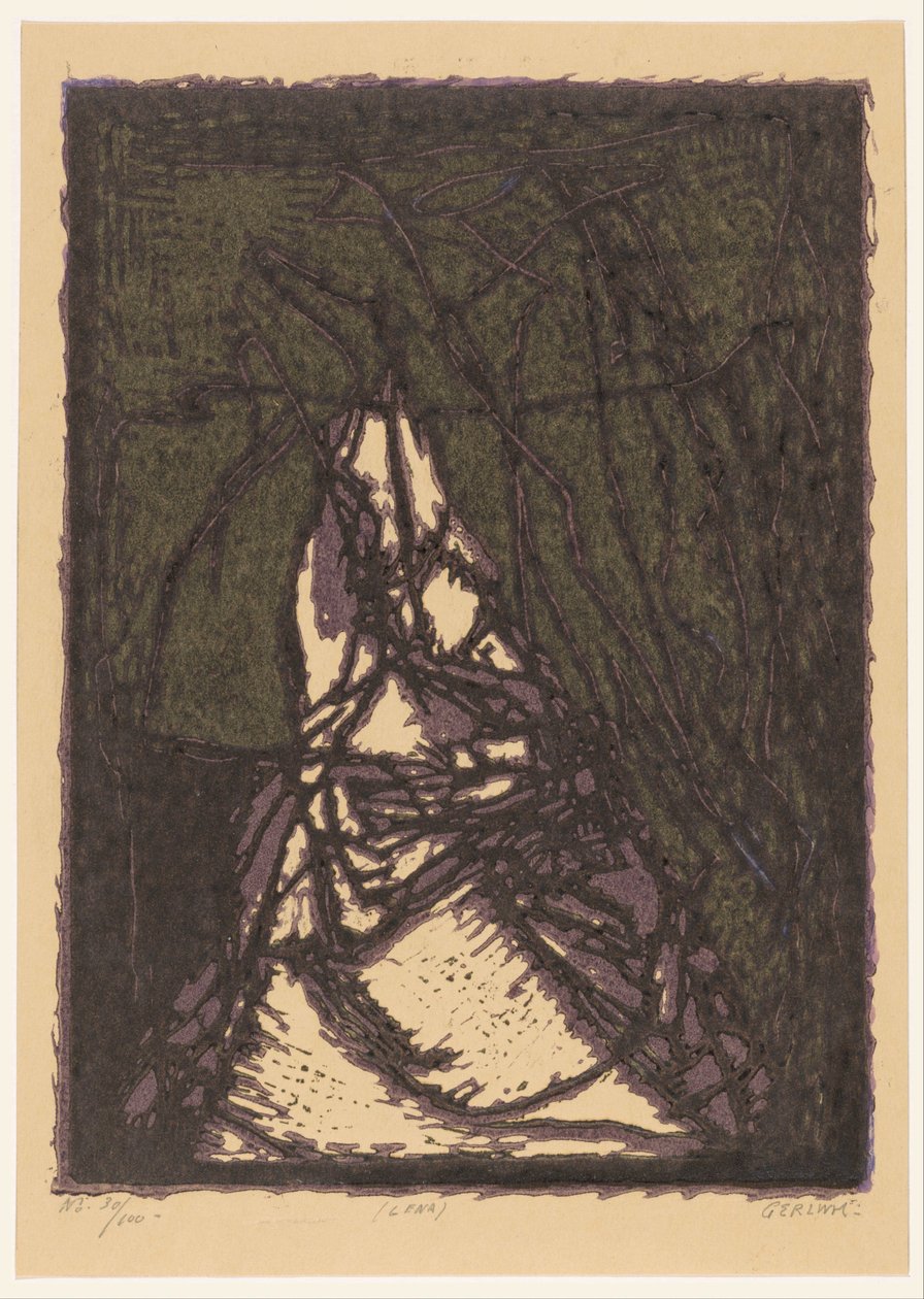 Lena (alkuperäinen nimi esineessä) tekijältä Ger Ladage (signed by artist)