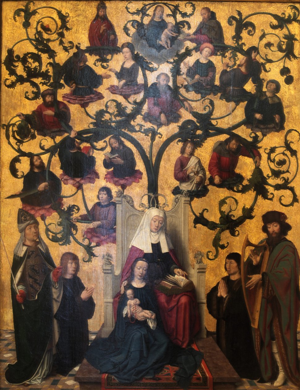 Pyhän Annan suku tekijältä Gerard David