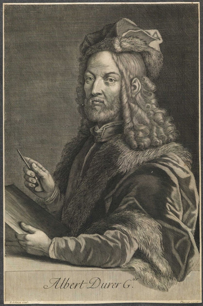 Albrecht Durer Albert Durer Gur tekijältä Gérard Edelinck