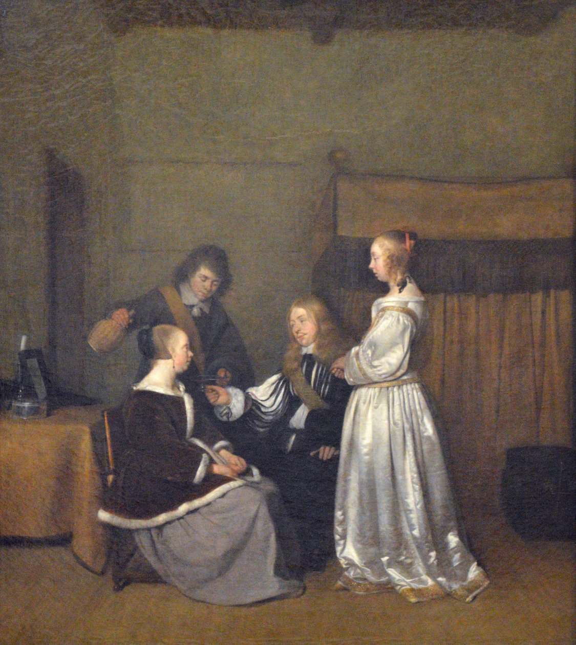 Keskustelu galante tekijältä Gerard ter Borch