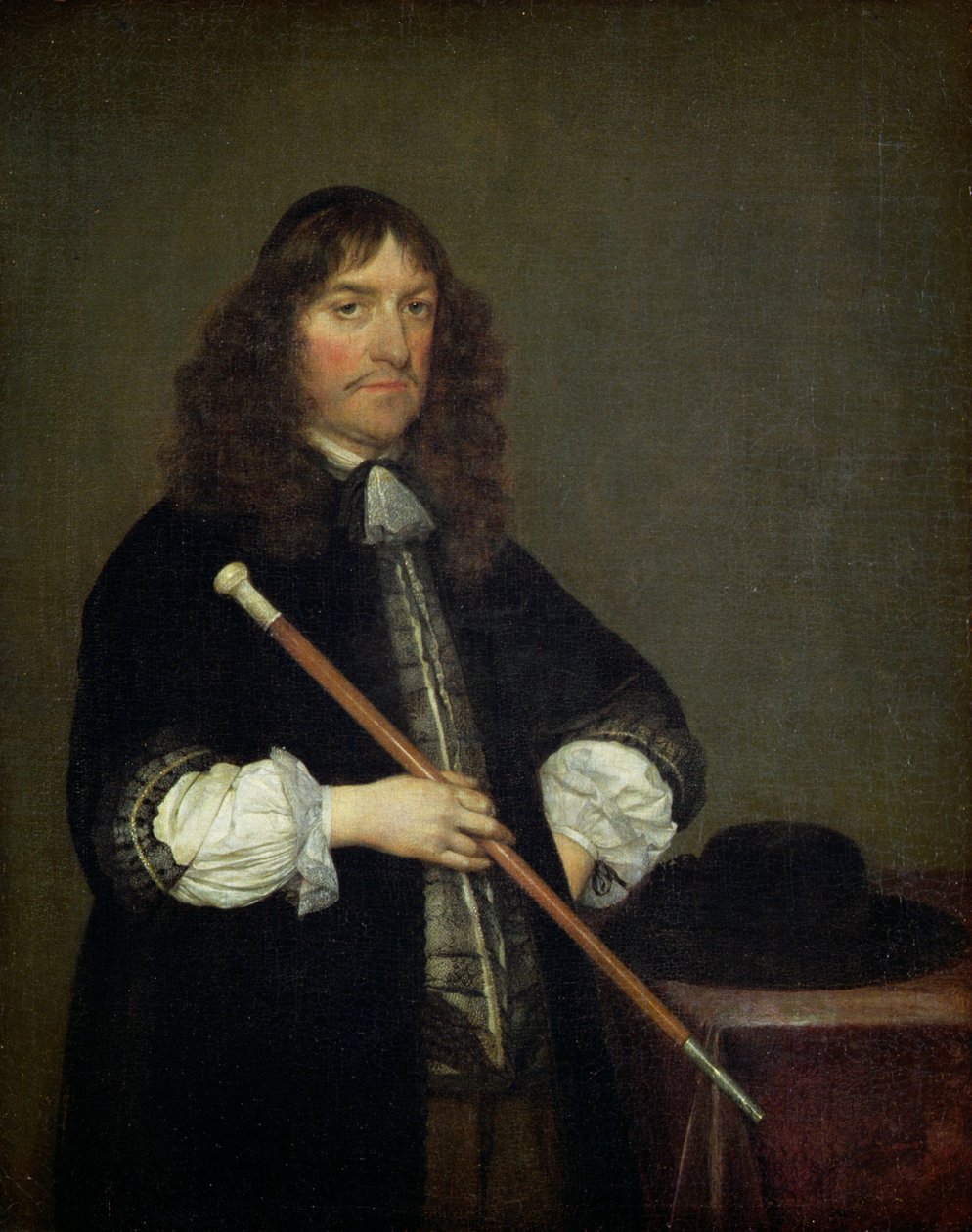 Amsterdamin pormestarin Nicolaes Pancrasin (1622-78) muotokuva, 1670 tekijältä Gerard ter Borch