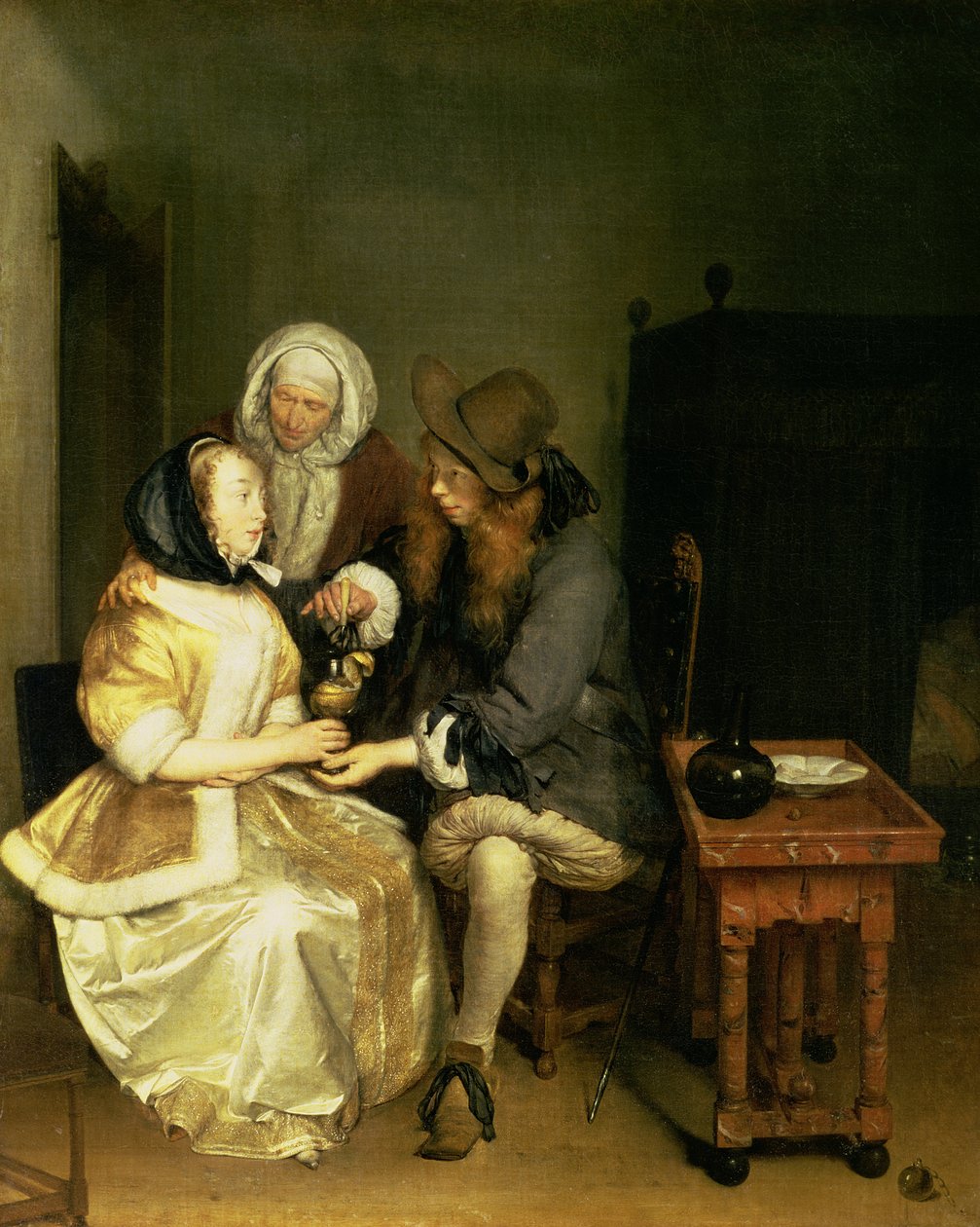 Limonadilasi tekijältä Gerard ter Borch