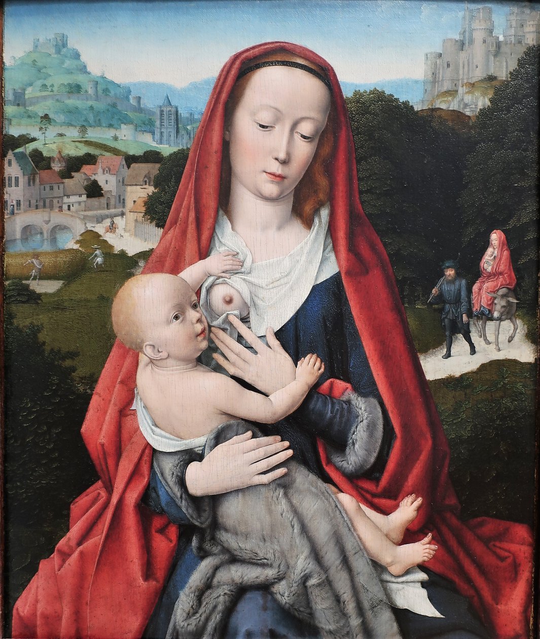1490 Gerard David Maria lapsen kanssa tekijältä Gerard David