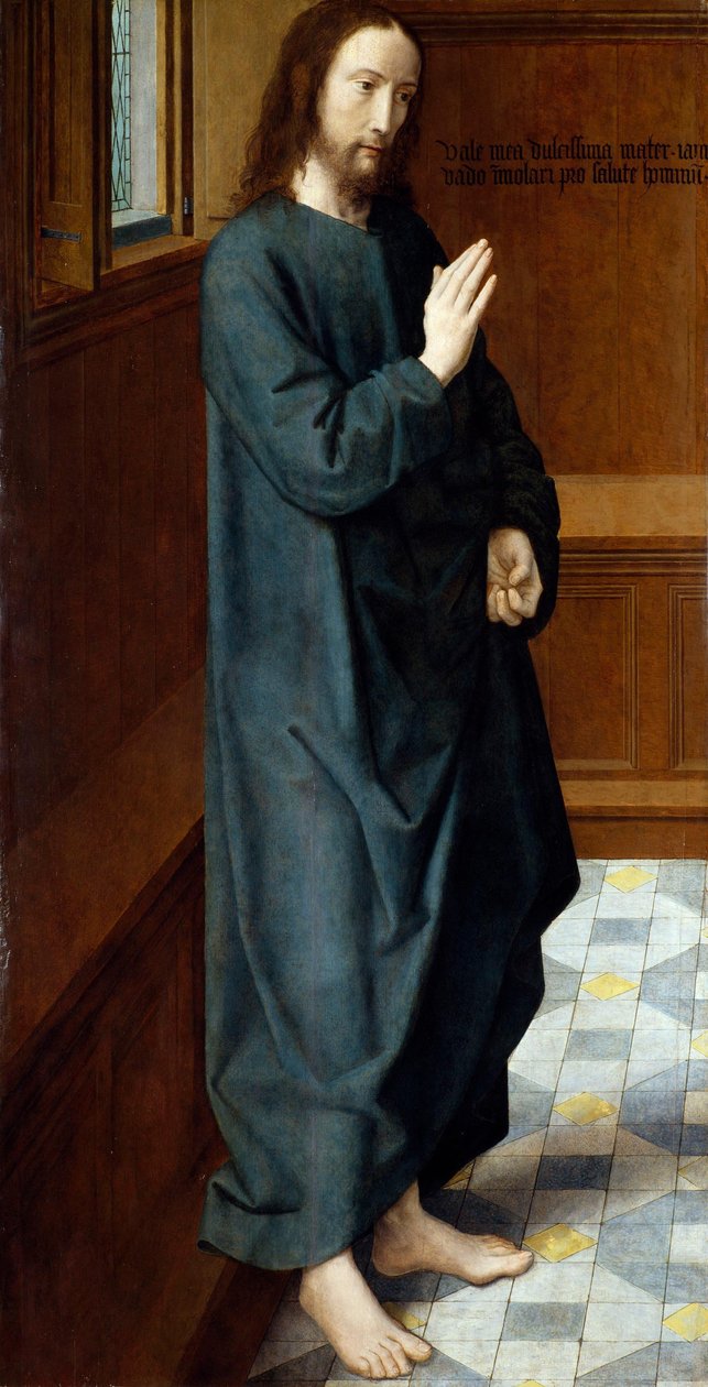 Kristus jättää jäähyväiset Neitsyelle tekijältä Gerard David
