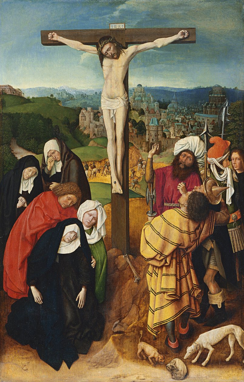 Ristiinnaulitseminen tekijältä Gerard David