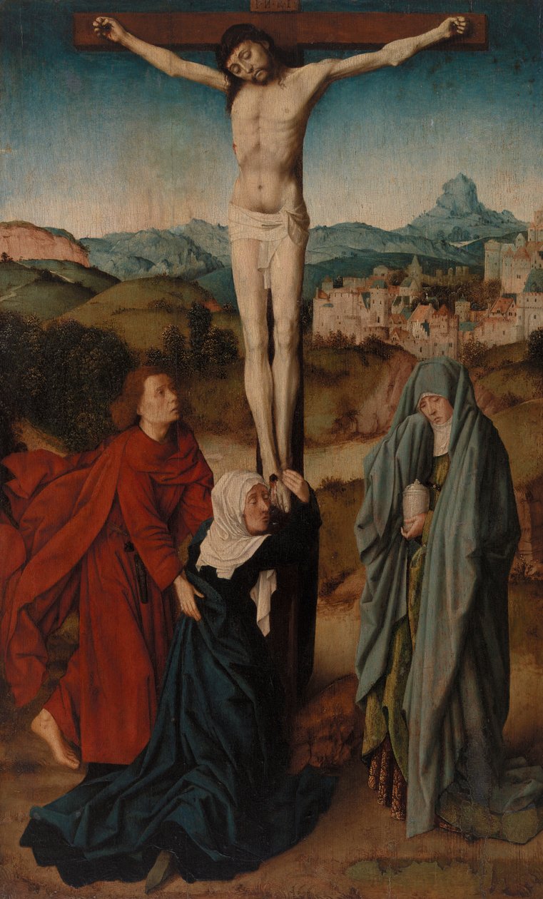 Ristiinnaulitseminen tekijältä Gerard David