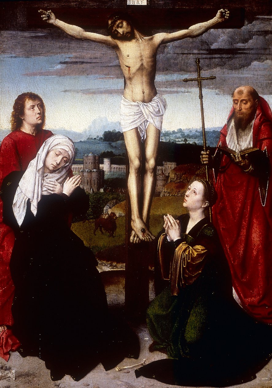 Ristiinnaulitseminen, 1500-luvun alku tekijältä Gerard David