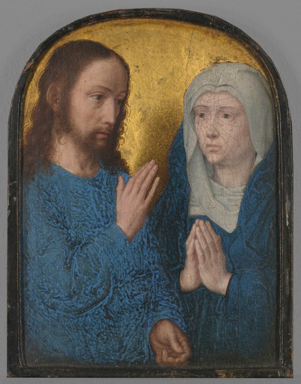 Teil eines Diptychons: Abschied Christi von Maria tekijältä Gerard David