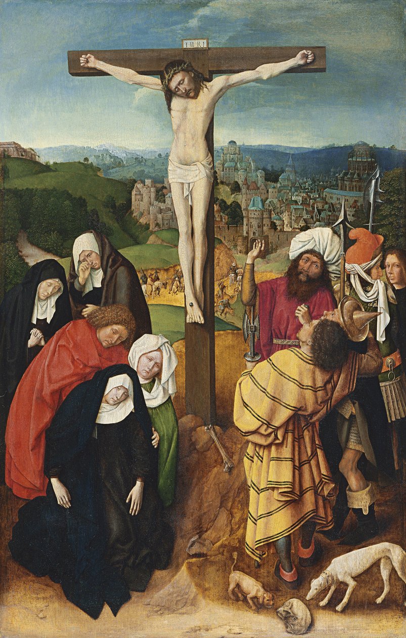 Ristiinnaulitseminen tekijältä Gerard David