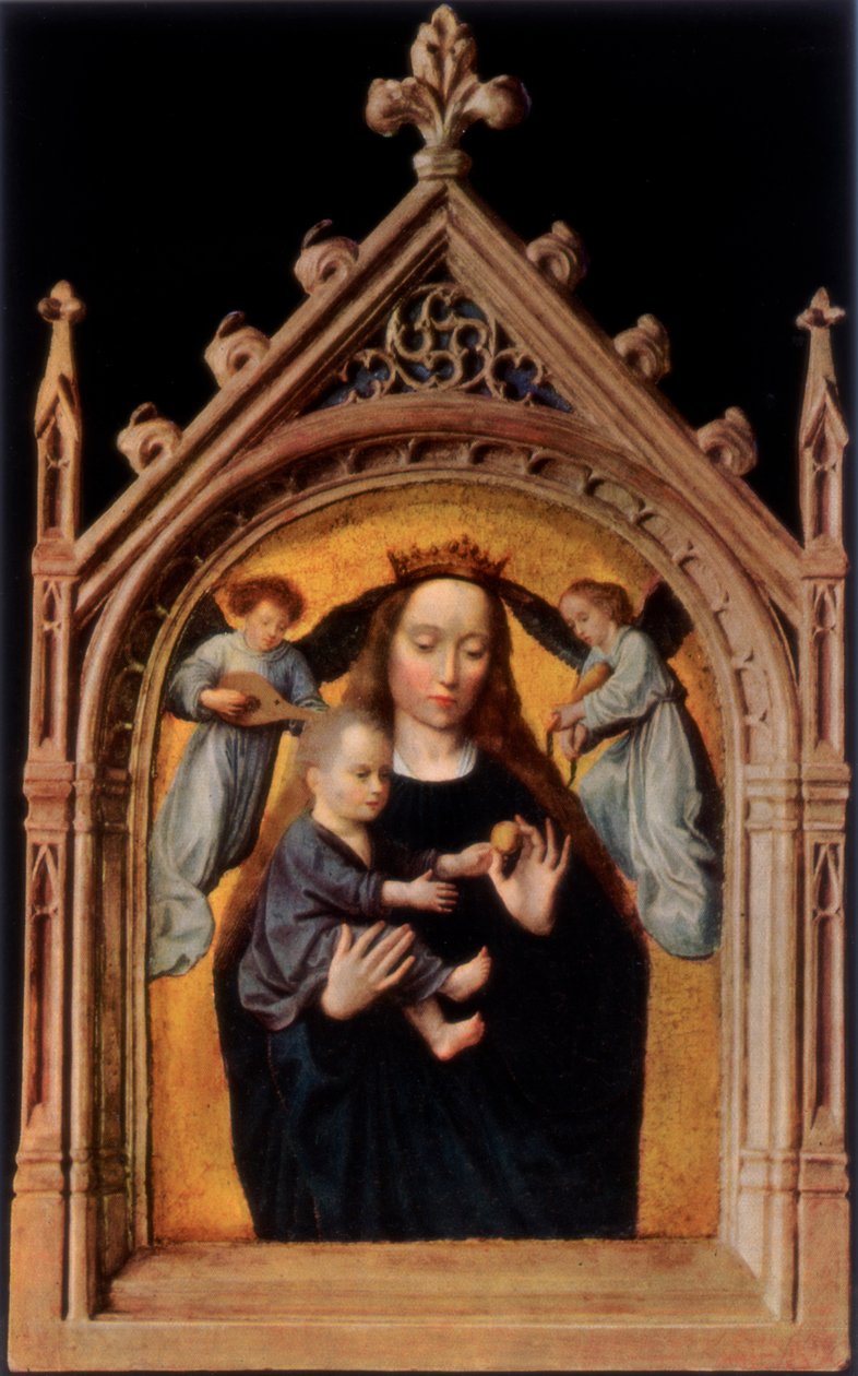 Madonna ja lapsi, 1927 tekijältä Gerard David