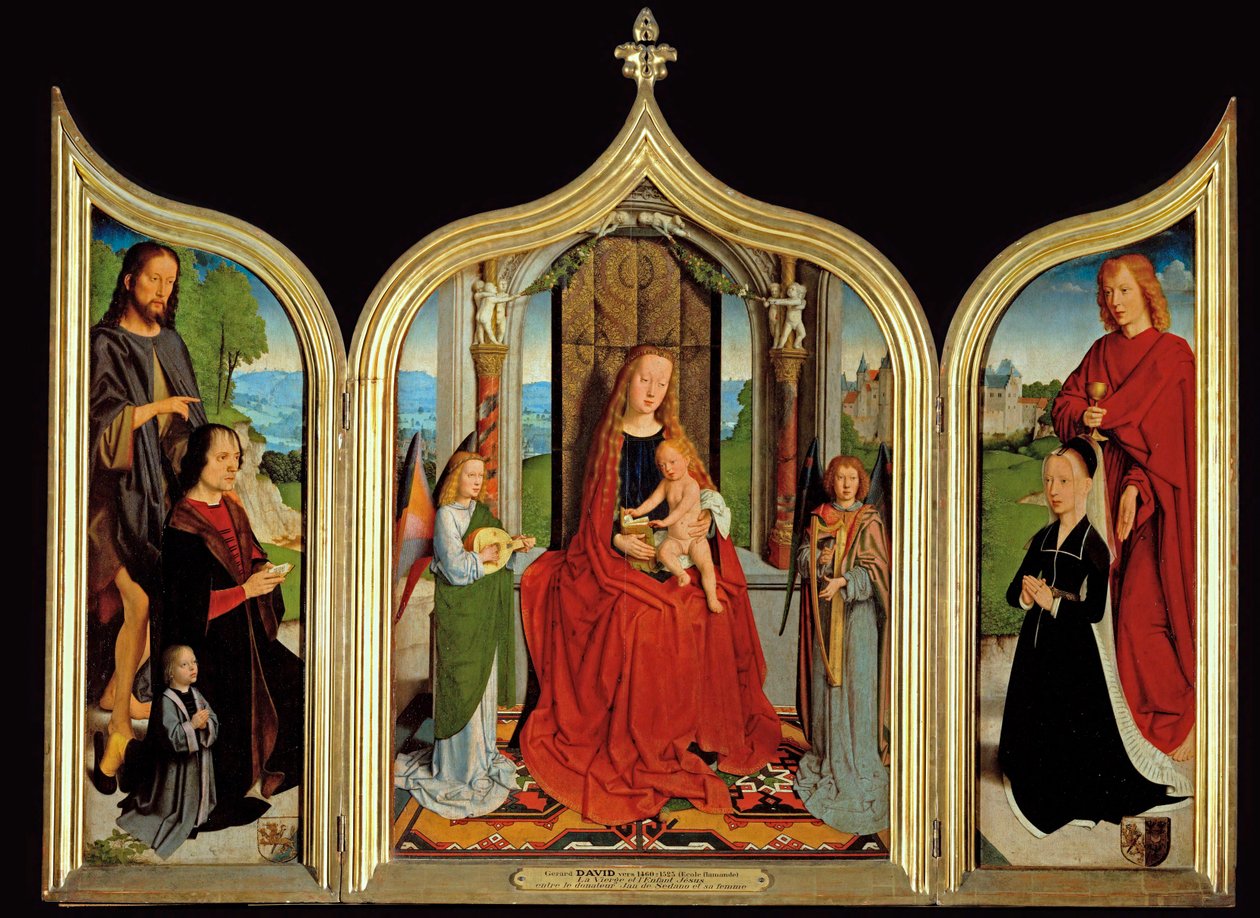 Triptyykki de la famille Sedano - Triptyykki Sedanon perheestä ... tekijältä Gerard David