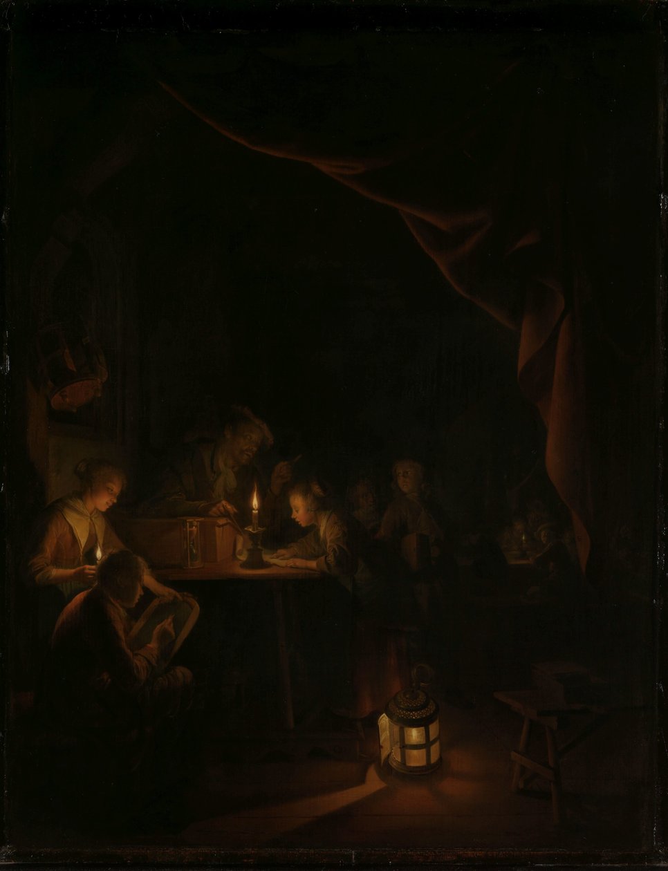 Yökoulu tekijältä Gerrit Dou