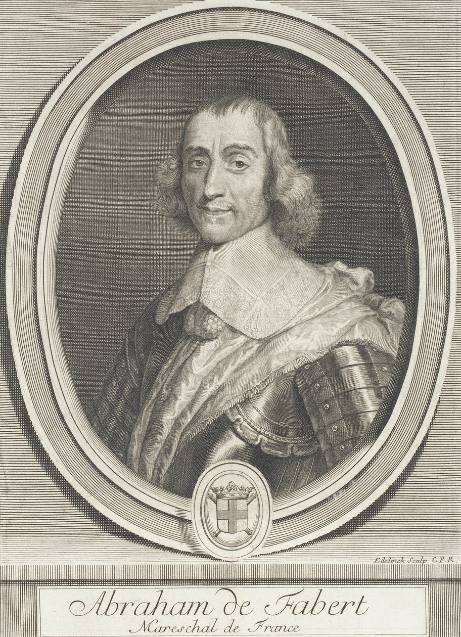 Abraham de Fabert, Ranskan marsalkka tekijältä Gérard Edelinck