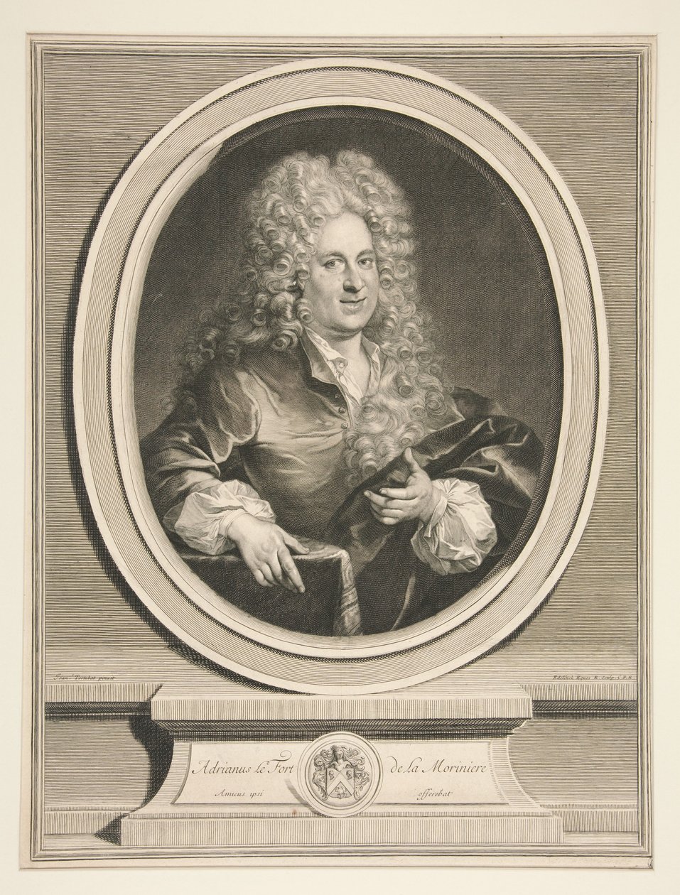 Adrien Claude Lefort de La Morinière tekijältä Gérard Edelinck
