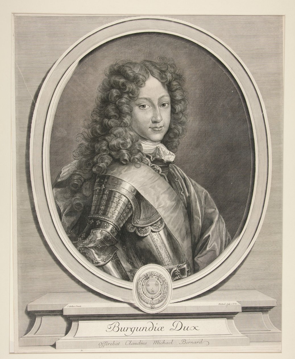 Louis, Burgundin herttua (1682–1712) tekijältä Gérard Edelinck