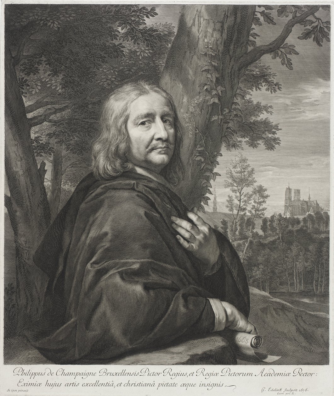 Philippe de Champaigne tekijältä Gérard Edelinck