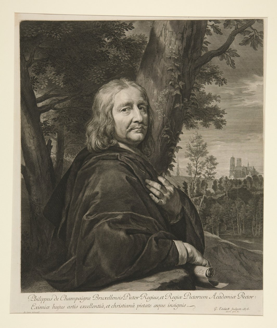 Philippe de Champaigne tekijältä Gérard Edelinck