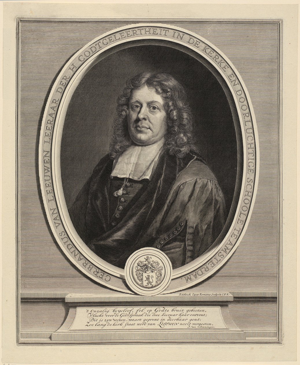 Jules-Paul de Lionnen muotokuva tekijältä Gérard Edelinck