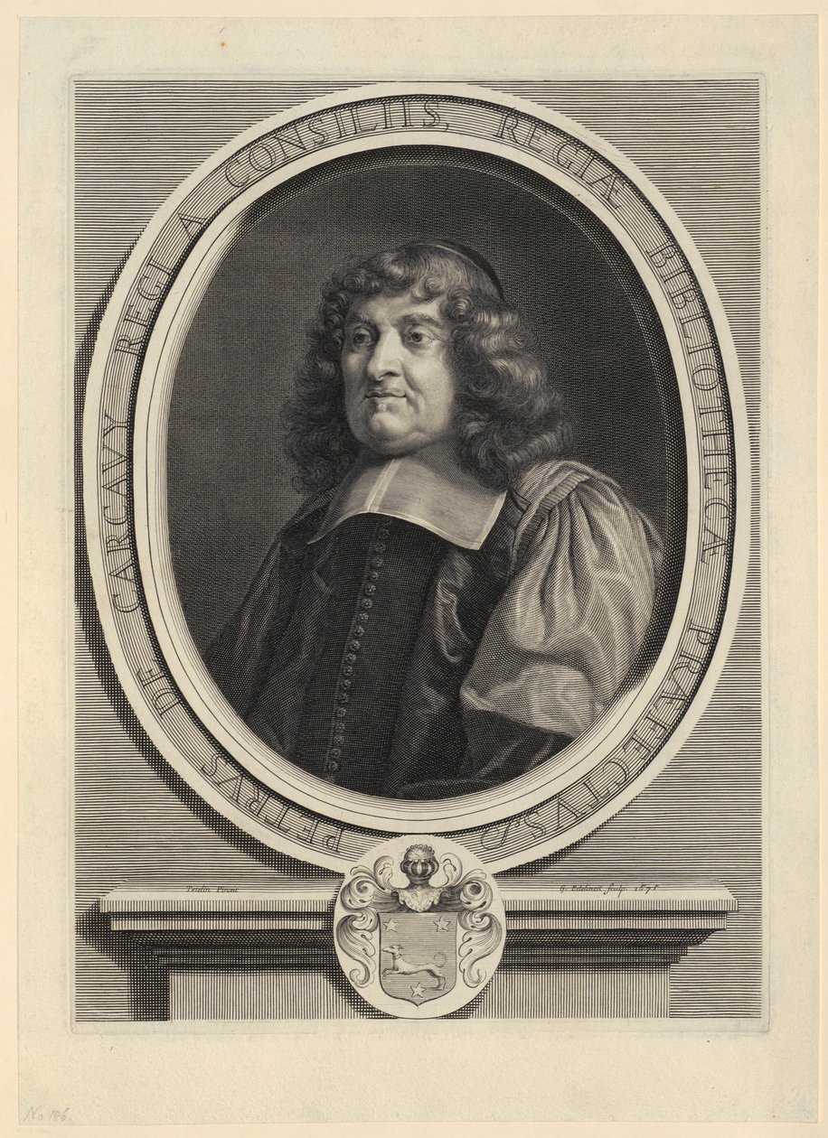Pierre Van Boucin muotokuva tekijältä Gérard Edelinck