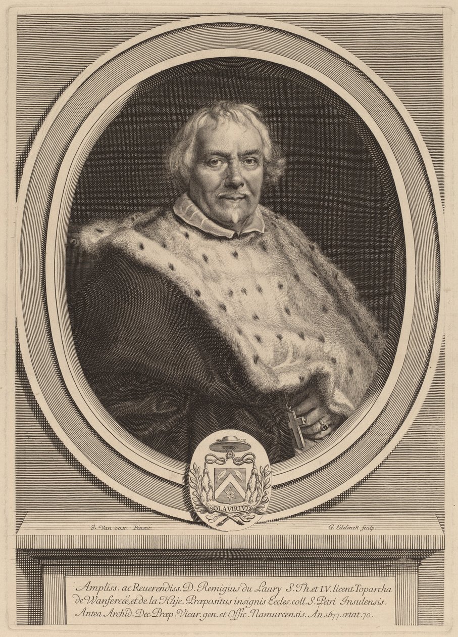 Remi du Laura tekijältä Gerard Edelinck after Jacob van Oost II