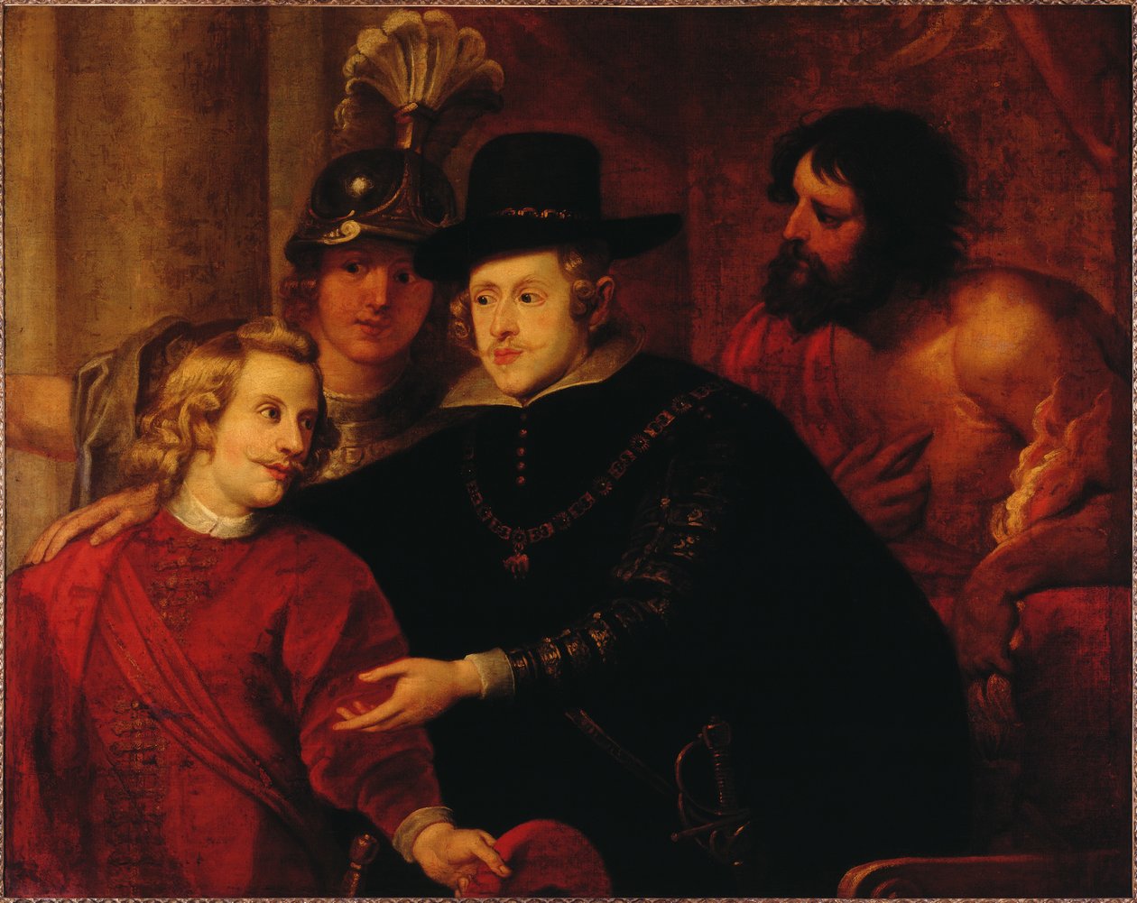 Philip IV Espanjalainen 1605-1665 lähetti veljensä Itävallan kardinaali-Infante Ferdinandin 1609-1 tekijältä Gerard . Seghers
