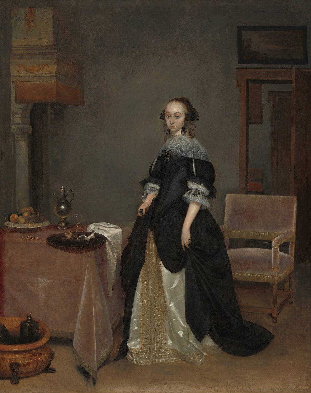 Mary of Suchtelen, n. 1666. tekijältä Gerard Terborch II