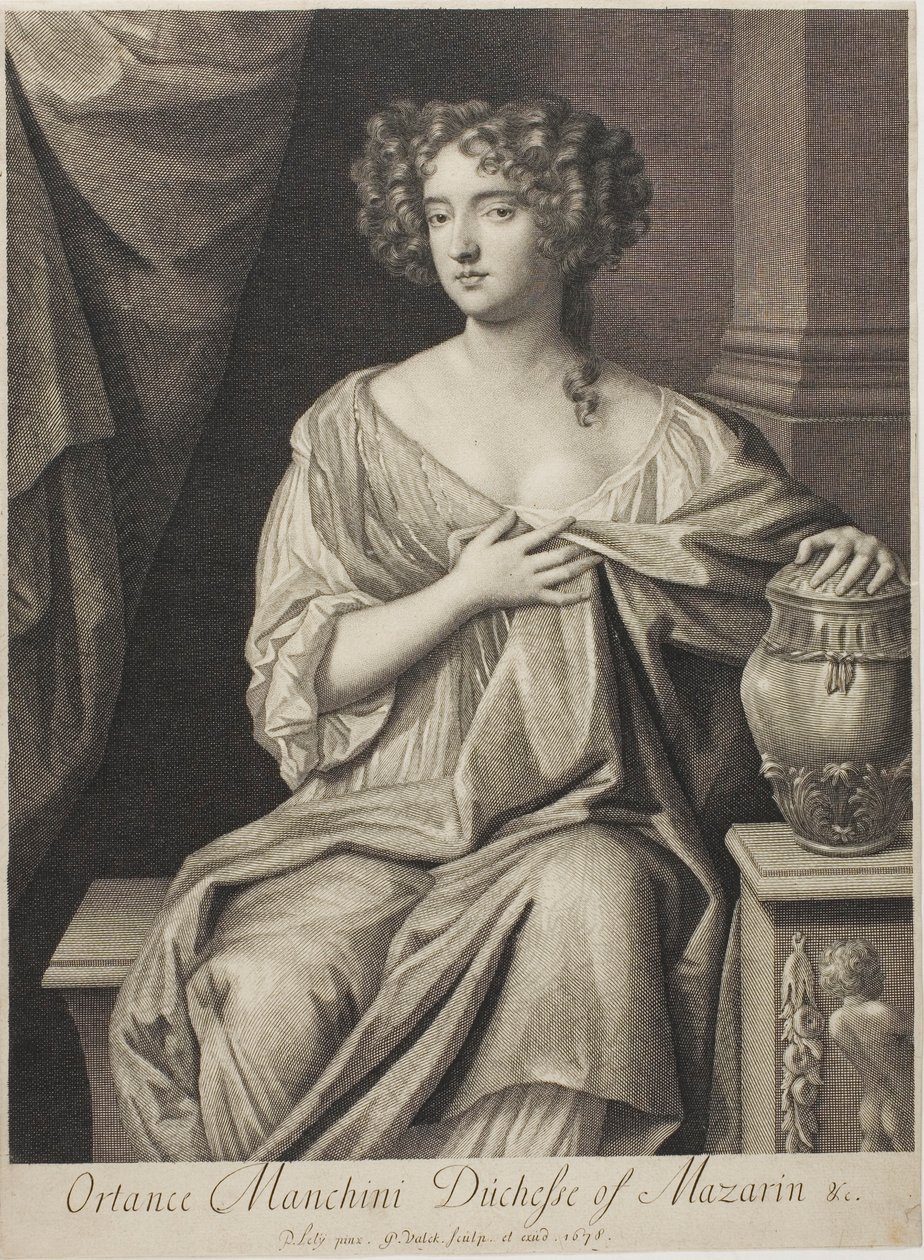 Hortensia Mancini, Mazarinin herttuatar tekijältä Gerard Valck