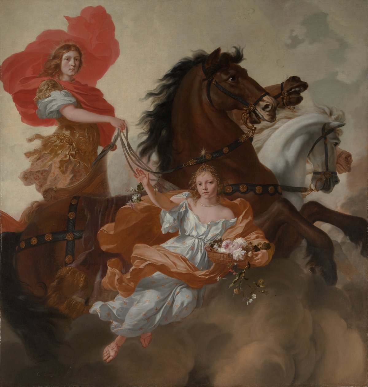 Apollo ja Aurora, 1671. tekijältä Gerard de Lairesse