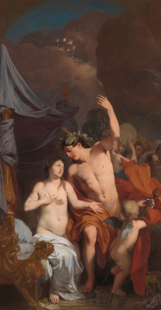 Bacchus und Ariadne tekijältä Gerard de Lairesse