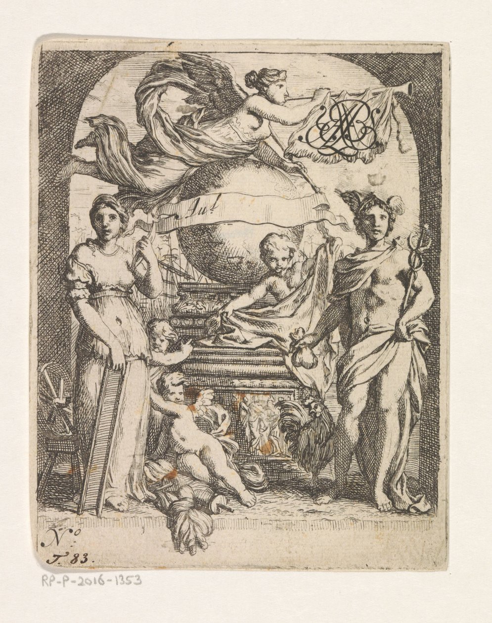 Mercury and the Weaving Art tekijältä Gerard de Lairesse