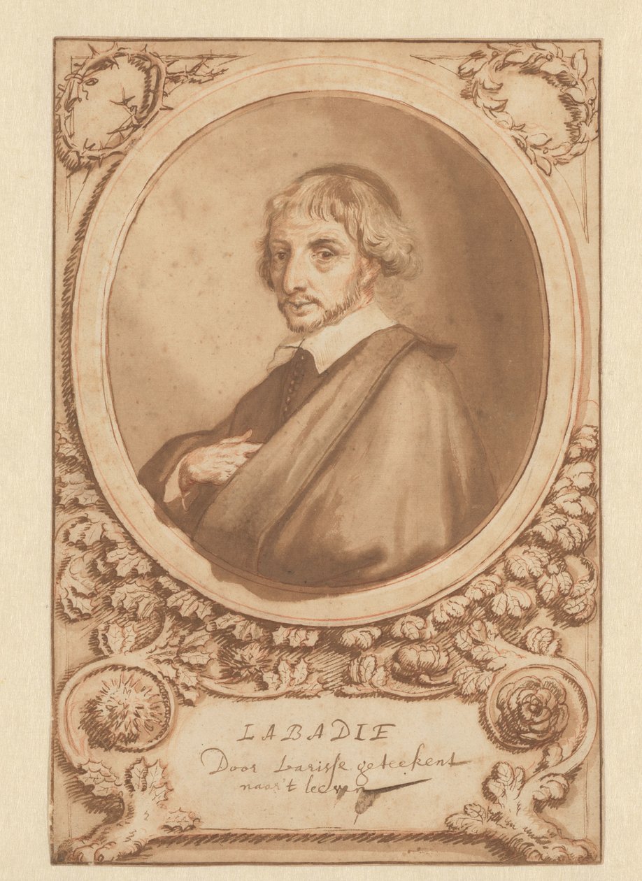 Jean de Labadien muotokuva tekijältä Gerard de Lairesse