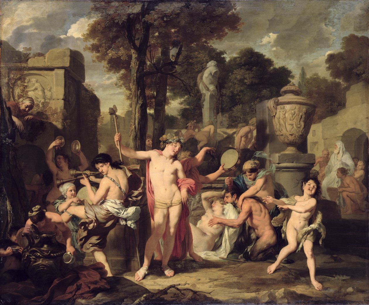 Bacchuksen juhla, 1680 tekijältä Gerard de Lairesse