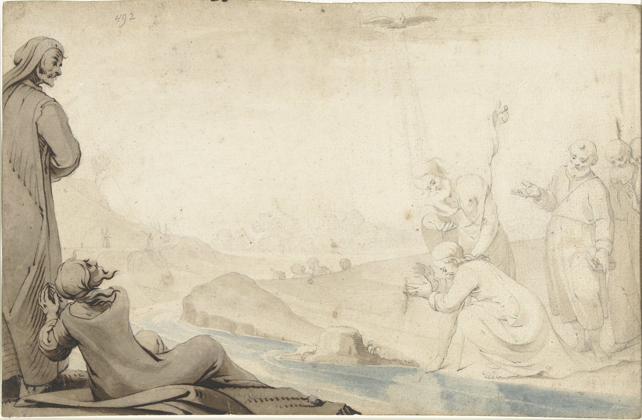 Kristuksen kaste tekijältä Gerard ter Borch (I)