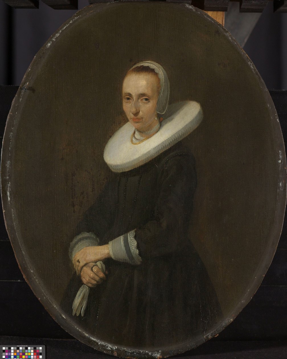 Johanna Bardoel (k. 1667). Gerard the Schalken vaimo tekijältä Gerard ter Borch (II)